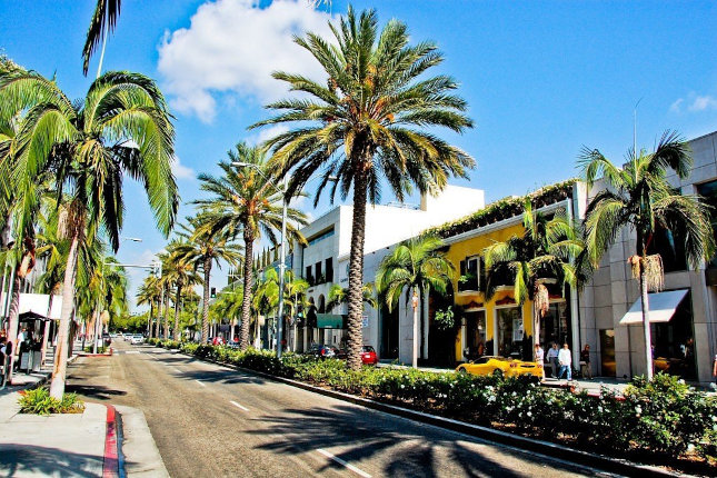 street in Beverly Hills