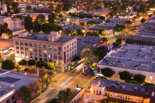 street in Fullerton