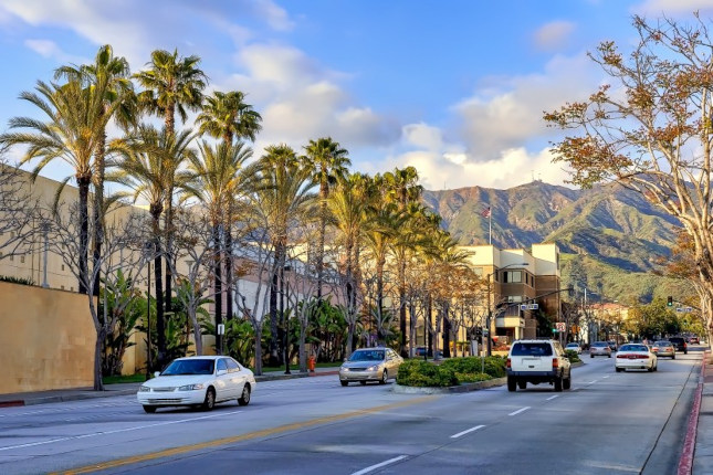 street in Compton