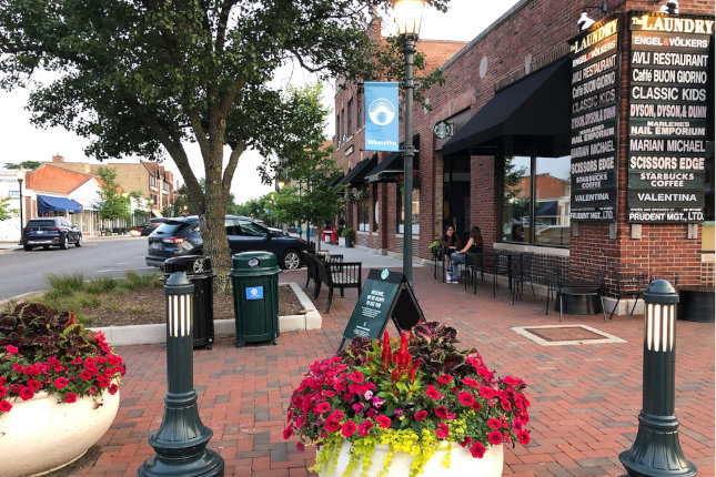 street view in Winnetka, Illinois