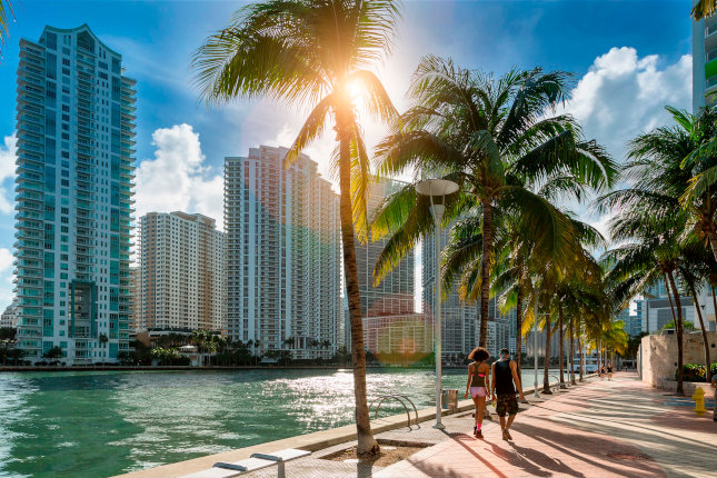 street view in Miami, Florida